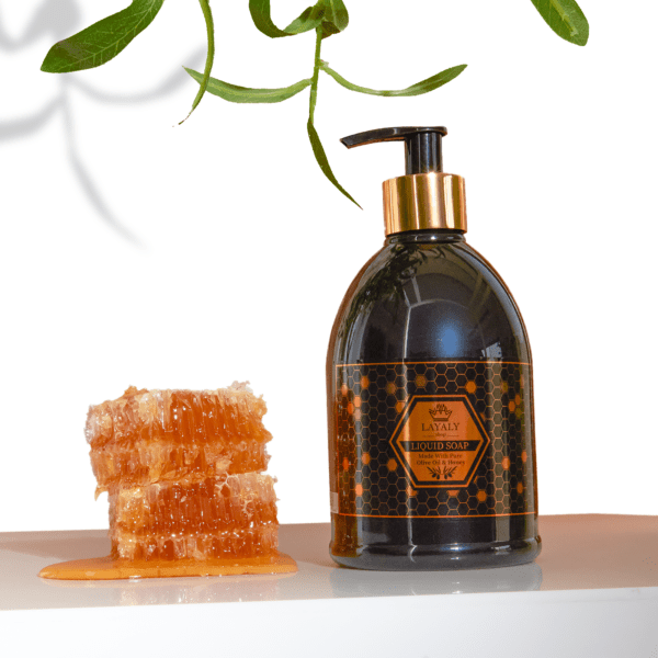 Olive Oil Honey Liquid Soap - Layalyshop