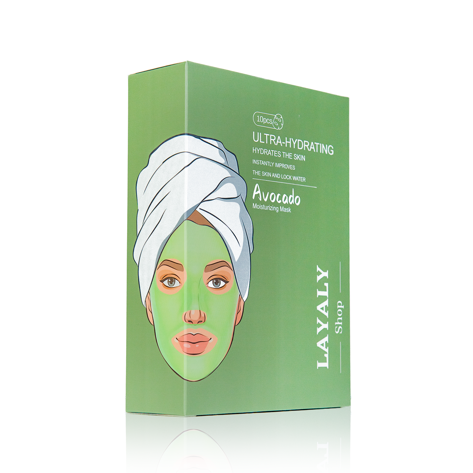 Face Mask - Avocado - Layalyshop