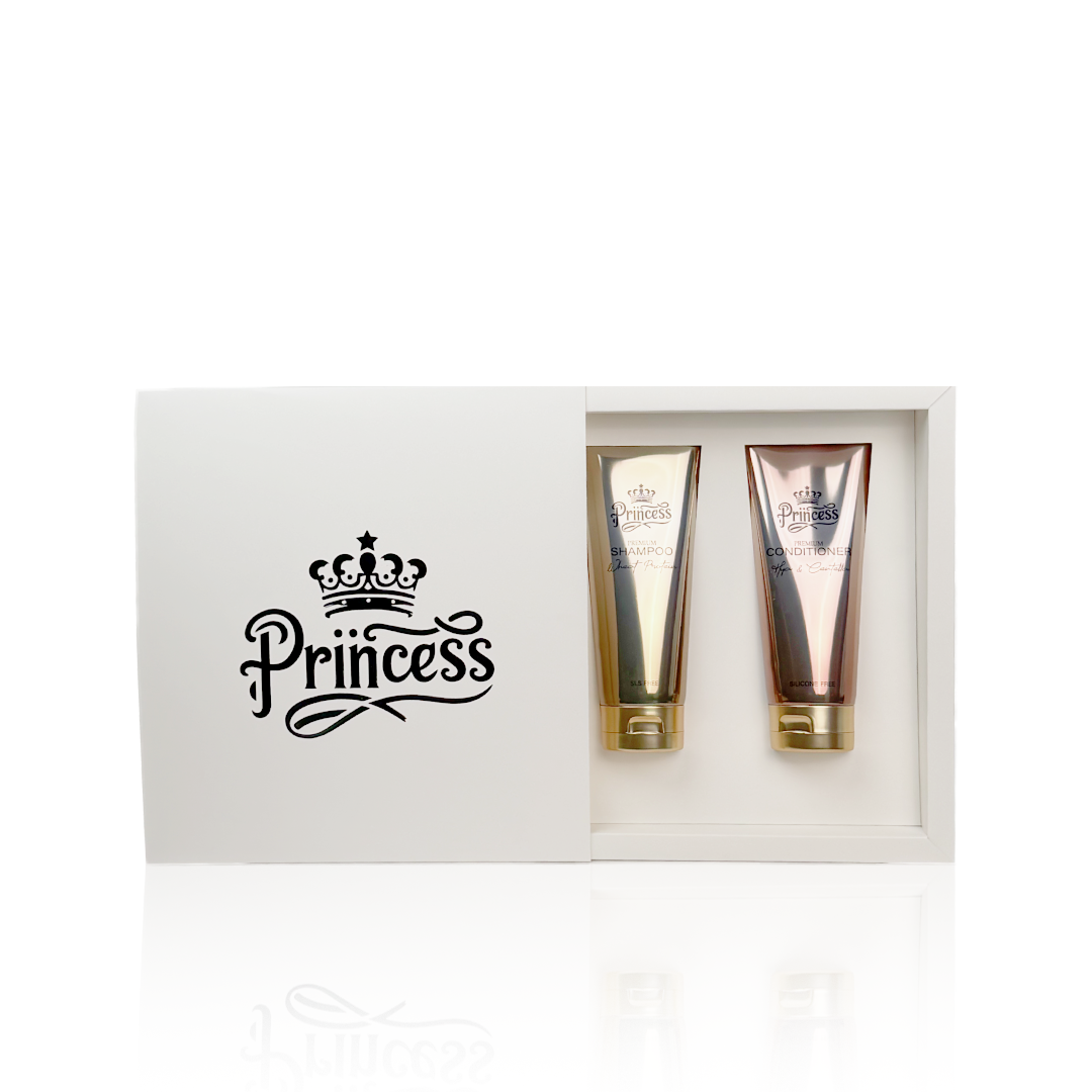 Princess Premium Hair Care Set (Shampoo & Conditioner) - Layalyshop