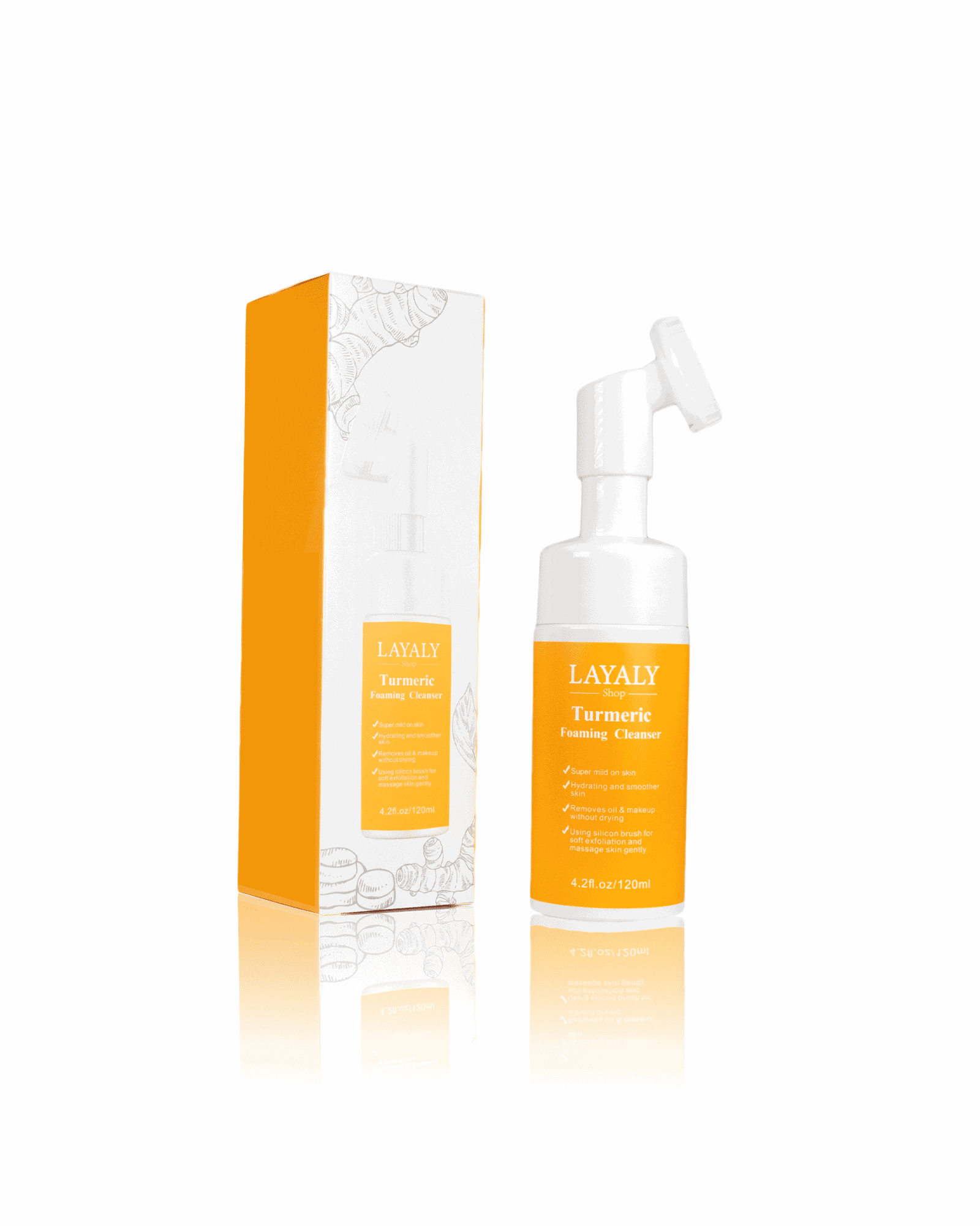 Turmeric Foaming Cleanser - Layalyshop